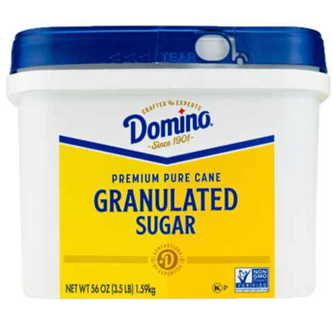 Premium Pure Cane Granulated Sugar Easy Baking Tub