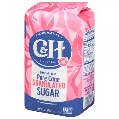 C&H® Pure Cane Granulated Sugar - 4 lb. Bale